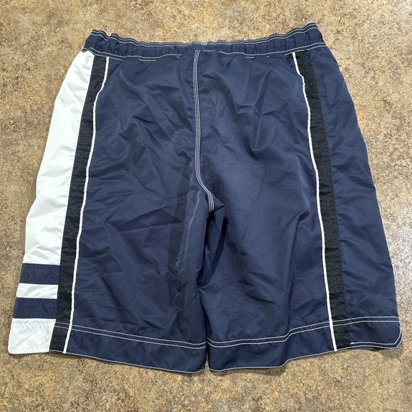 Y2k Vintage Nike Boardshorts Size Xl (36) Blue Surf Swim Trunks - Picture 3 of 8